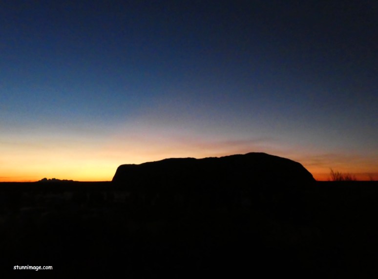 Uluru sunset